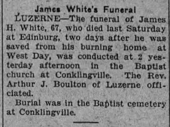 James White Funeral